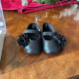 Black Metallic Shoes